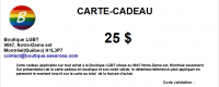 Carte cadeau 25$