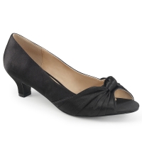 Escarpins Peep Toe a noeud élégant