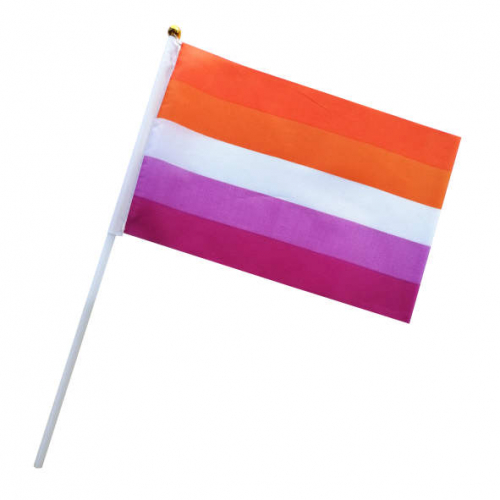 Drapeau a mains  Lesbienne